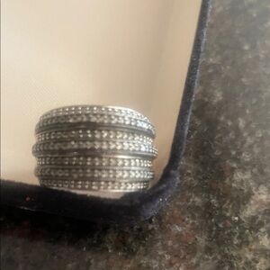 Elegant Silver Stacked Ring